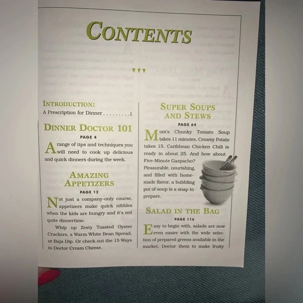 Set 2 cookbooks The Dinner Doctor and The Slow Way to Big Flavor‎